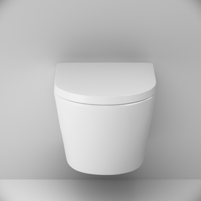 Vas WC suspendat AM.PM Flash CNA1700SC, alb, evacuare orizontala, 36 x 50 x 39 cm, capac WC inclus [10]