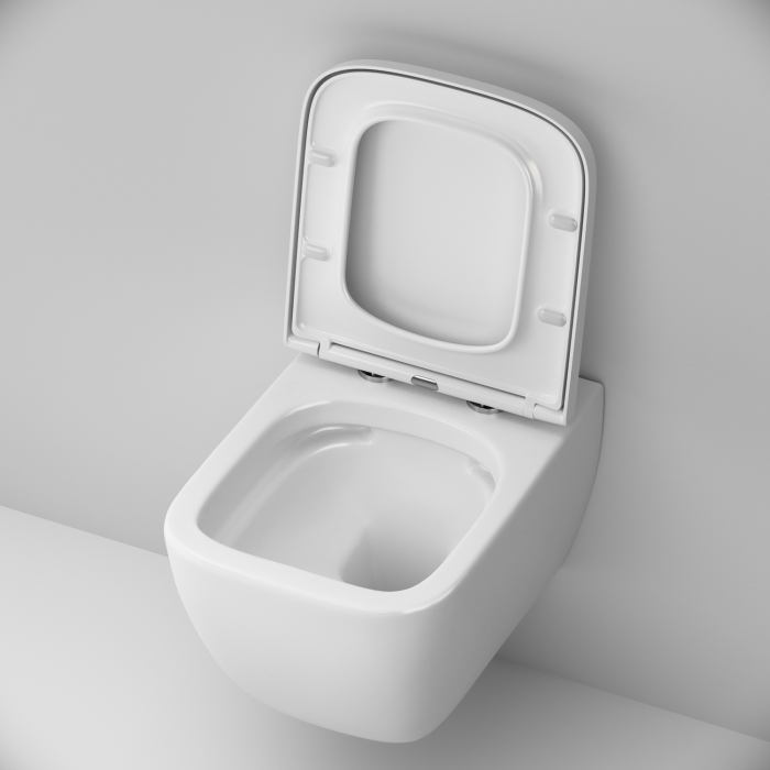 Vas WC suspendat AM.PM Gem CGA1700PSC, alb, evacuare orizontala, 36 x 50 x 34.5 cm, capac WC inclus [8]