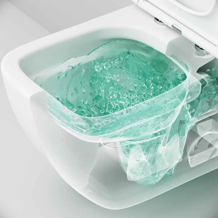 Vas WC suspendat AM.PM Gem CGA1700PSC, alb, evacuare orizontala, 36 x 50 x 34.5 cm, capac WC inclus [4]