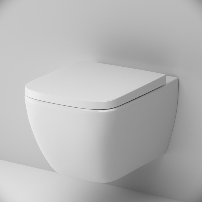 Vas WC suspendat AM.PM Gem CGA1700PSC, alb, evacuare orizontala, 36 x 50 x 34.5 cm, capac WC inclus [5]