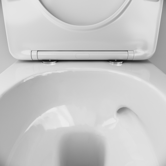 Vas WC suspendat AM.PM Like C801900SC, alb, evacuare orizontala, 37 x 48.5 x 37 cm, capac WC inclus [5]