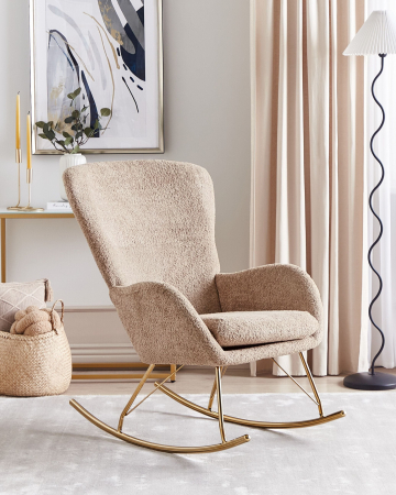 Whole Home - Swinging Chair ANASET Boucle Sand