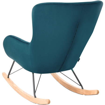 Balansoar ELLAN Catifea Albastru marin [4]