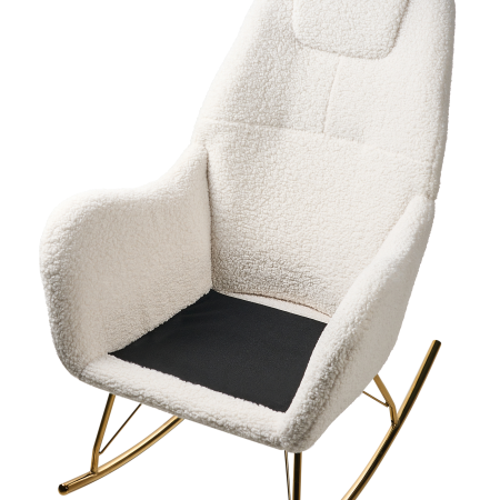 Balansoar GULSELE Boucle Alb-murdar [7]