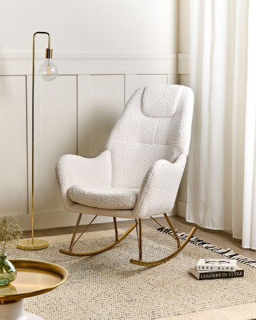 Balansoar GULSELE Boucle Alb-murdar [0]