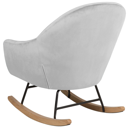 OXIE Rocking Chair Velvet Grey light [5]