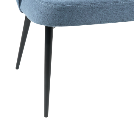 Bancă tapițată cu 2 locuri OSBY  Albastru [7]