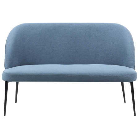 Bancă tapițată cu 2 locuri OSBY  Albastru [1]