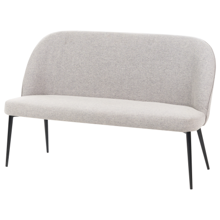 2-seater upholstered bench OSBY Light grey [3]