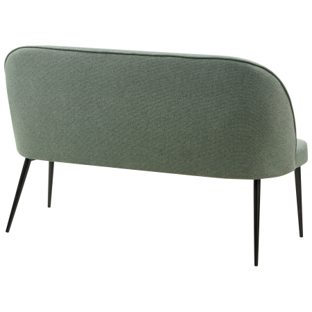 Bancă tapițată cu 2 locuri OSBY  Verde deschis [4]