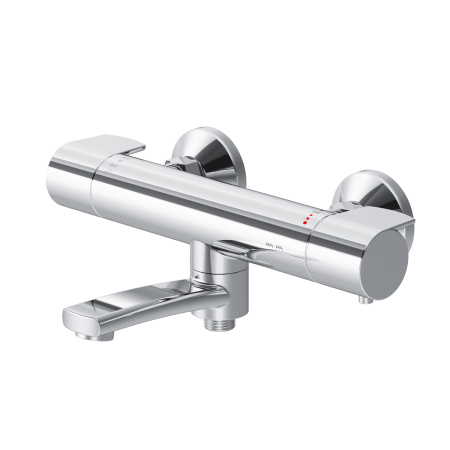 Baterii Cada - Baterie baie pentru cada / dus, AM.PM X-Joy F85A50000, cu termostat, montaj aplicat, finisaj cromat