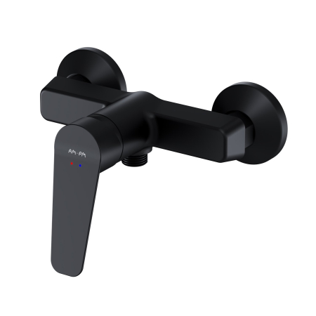 Bathroom - Hit Single-lever shower mixer, matt black