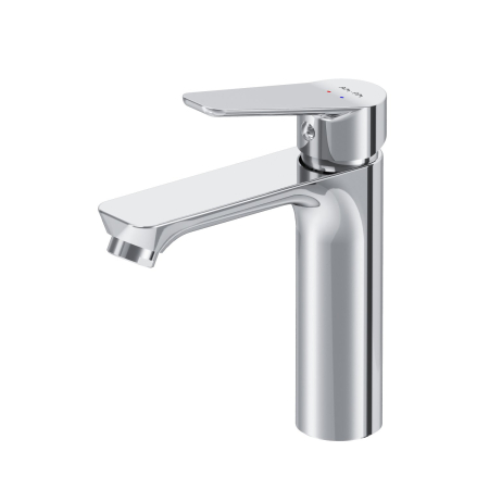 Washbasin Faucets - Hit Single-lever basin mixer, chrome