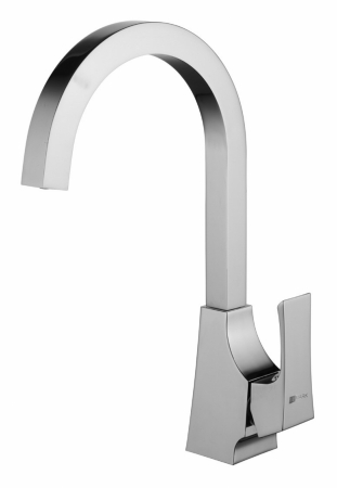 Baterii clasice - Baterie bucătărie cu pipă pivotantă Lemark Unit LM4555C crom - Sanitare Online