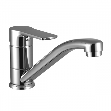 Baterii clasice - Baterie Bucatarie Monopiesa Lemark Plus Grace LM1504C Crom | Sanitare Online