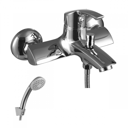 Baterii Cada - Baterie Cada cu Pipa Scurtă Lemark Plus Strike LM1102C Crom | Sanitare Online