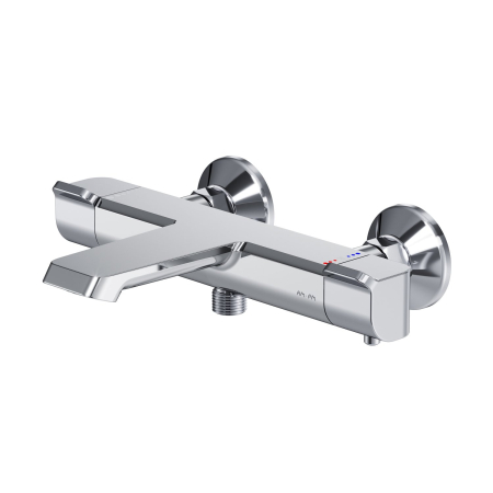 Baterii Cada - Baterie cada/dus AM.PM Flash F9H50000, cu termostat, crom