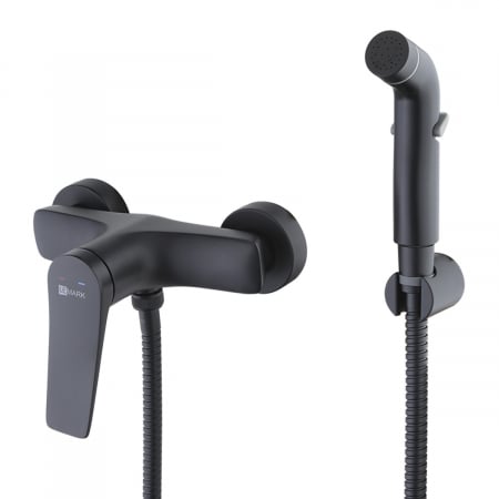 Baterii Bideu si Dus Igienic - Baterie cu Dus Igienic Lemark Bronx LM3718BL Negru | Sanitare Online