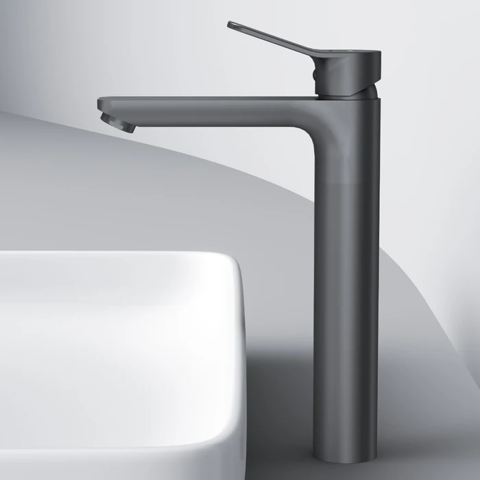X-Joy Single-lever tall basin mixer, matt black [3]