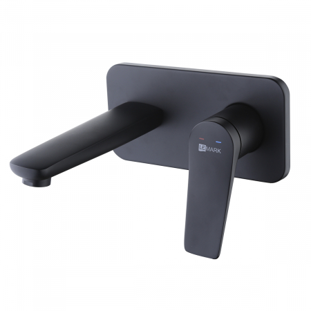 Baterii Lavoar - Baterie pentru Lavoar Lemark Bronx LM3726BL Negru Incastrata | Sanitare Online