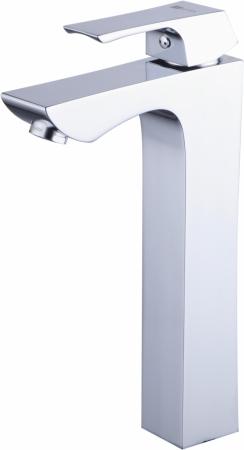 Baterii Lavoar - Baterie pentru lavoar inalta monopiesa Lemark Unit LM4509C crom | Sanitare Online