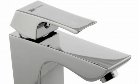Baterie lavoar înălțime medie, monobloc Lemark Unit LM4537C crom - Sanitare Online [7]
