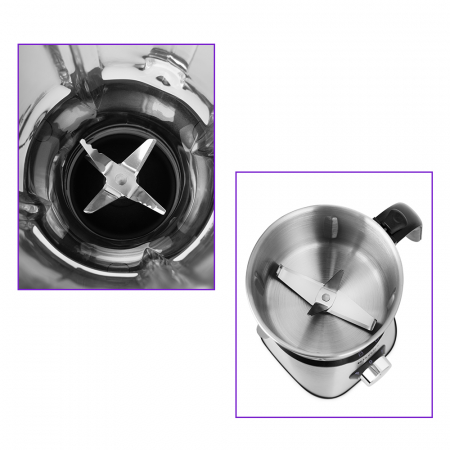 Blender puternic si ergonomic "2 în 1", 800 W, Kitfort KT-1344 [4]