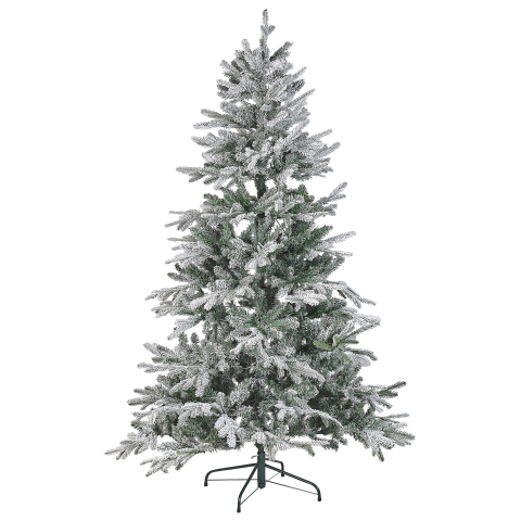 Brad de Crăciun artificial cu zăpadă LED MIETTE 180 cm Alb [3]