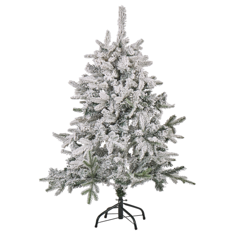 Artificial Christmas tree with snow TOMICHI 120 cm White [1]