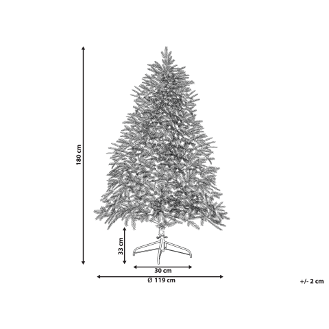 Brad de Crăciun artificial LED FIDDLE 180 cm Verde [2]