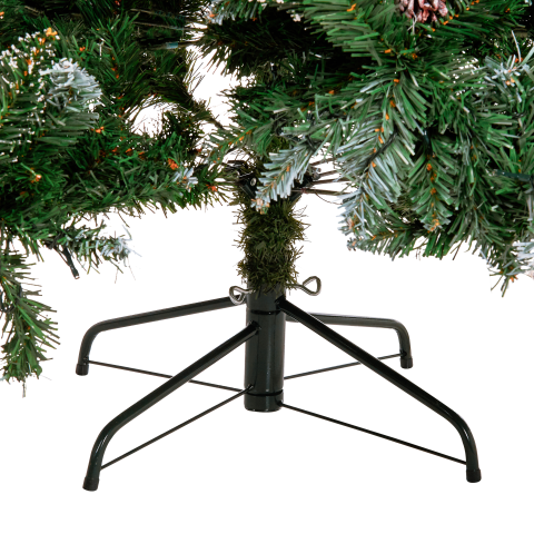 Brad de Crăciun artificial LED PALOMAR 180 cm Verde închis [4]