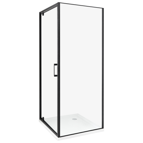 DARLI shower cabin 70 x 70 x 185 cm Black [1]