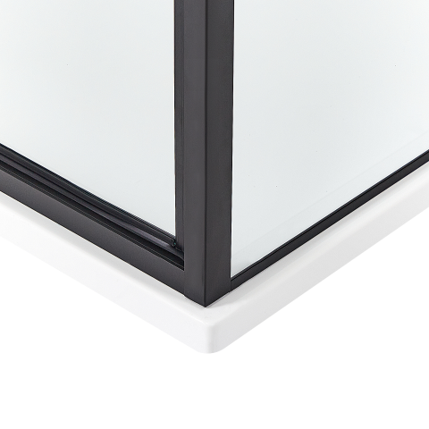 DARLI shower cabin 70 x 70 x 185 cm Black [7]