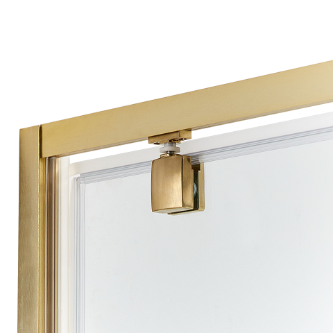 Shower cabin DARLI 90 x 90 x 185 cm Gold [4]