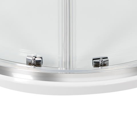 Cabină de duș JUKATAN 80 x 80 x 185 cm Argintiu [6]