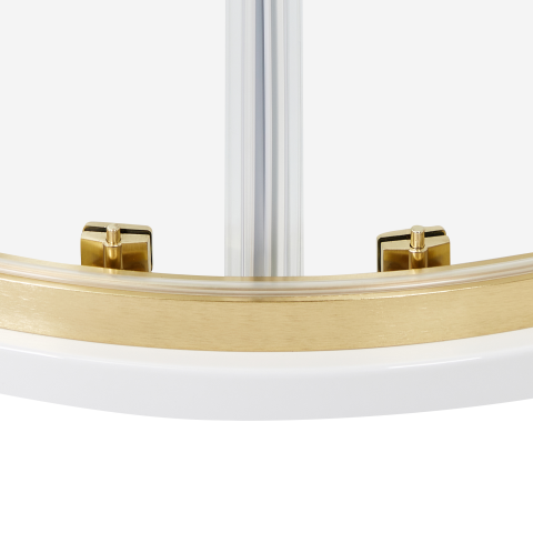 JUKATAN shower cabin 80 x 80 x 185 cm Gold [6]