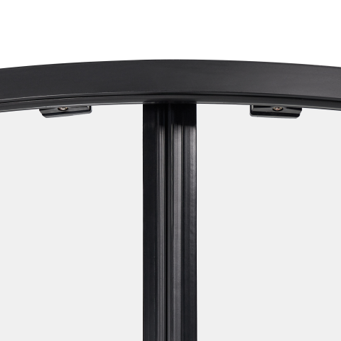 Cabină de duș JUKATAN 80 x 80 x 185 cm Negru [3]