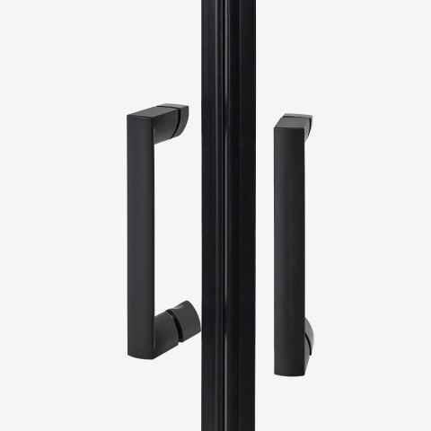 JUKATAN shower cabin 80 x 80 x 185 cm Black [5]