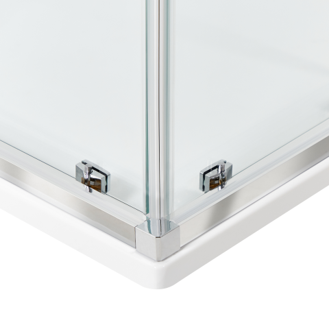 TELA shower cabin 80 x 80 x 185 cm Silver [6]