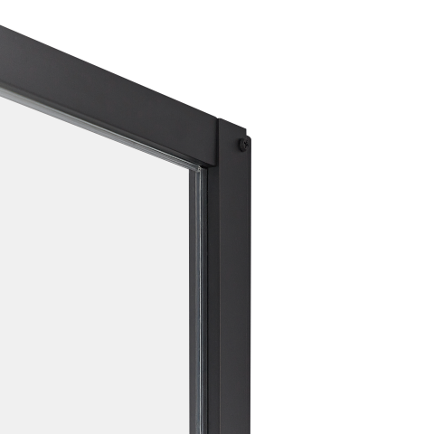 Shower cabin TELA 80 x 80 x 185 cm Black [4]