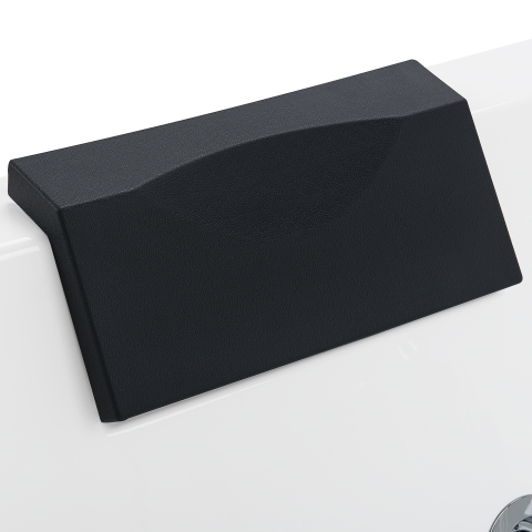 Cadă de colț LED cu hidromasaj ACUARIO Dreapta 170 x 80 cm Alb [8]