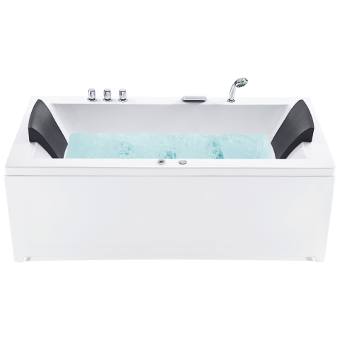 VARADERO LED corner bathtub with hydromassage Right 183 x 90 cm White [1]