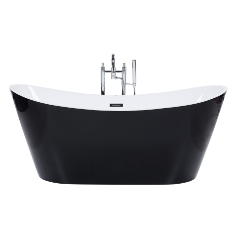 Freestanding bathtub ANTIGUA 150 x 75 cm Black [1]