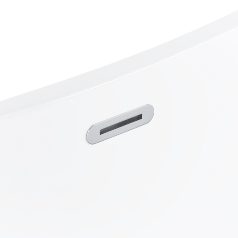 Cadă freestanding ANTIGUA 150 x 75 cm Roșu [9]