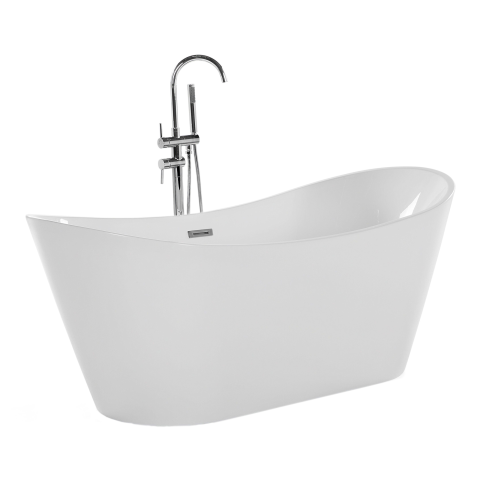 Freestanding bathtub ANTIGUA 160 x 76 cm White [5]
