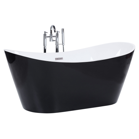 ANTIGUA freestanding bathtub 160 x 76 cm Black [3]