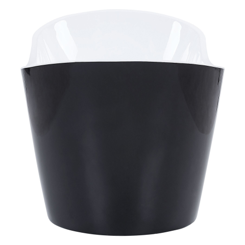 Freestanding bathtub ANTIGUA 160 x 76 cm Black [4]
