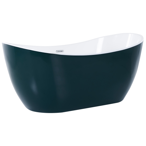 Freestanding bathtub ANTIGUA 170 x 77 cm Greenish blue [5]