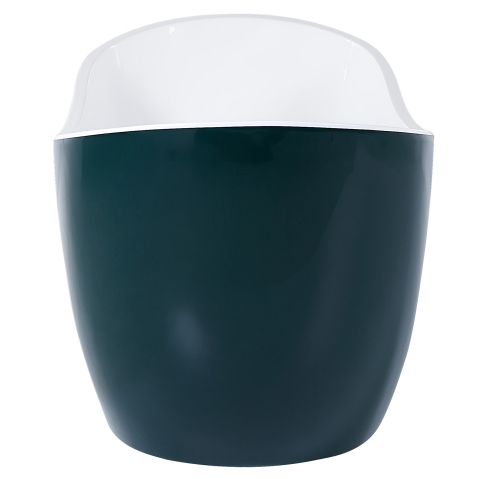 Freestanding bathtub ANTIGUA 170 x 77 cm Greenish blue [6]
