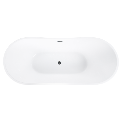 ANTIGUA freestanding bathtub 170 x 77 cm Black [6]